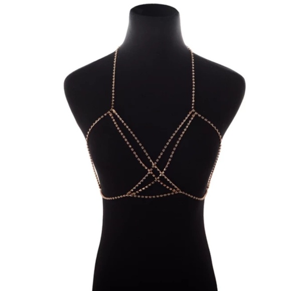 💎NEW💎 RHINESTONES BODY CHAIN - Picture 5 of 6